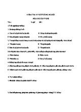 2 Đề kiểm tra 15 phút môn Công nghệ Lớp 7 - Năm học 2017-2018